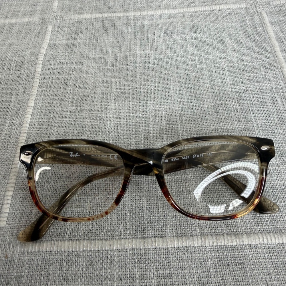 Ray Ban Brown Tortoise‎ Eye Glasses 51-19-145 RB5359F